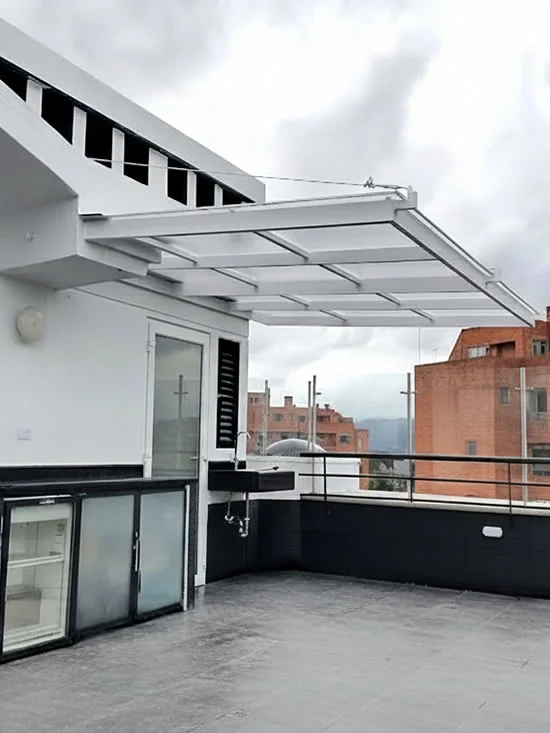 Pergolas para Terrazas en Edificios