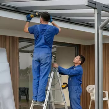 Reparación de pérgolas, marquesinas y domos para terrazas y jardines de casas en Bogotá, Colombia. Multicorp Ingeniería SAS.